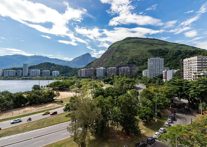 Unhotel - Home Office Loft Vista Para Lagoa E Cristo Redentor Rio de Janeiro